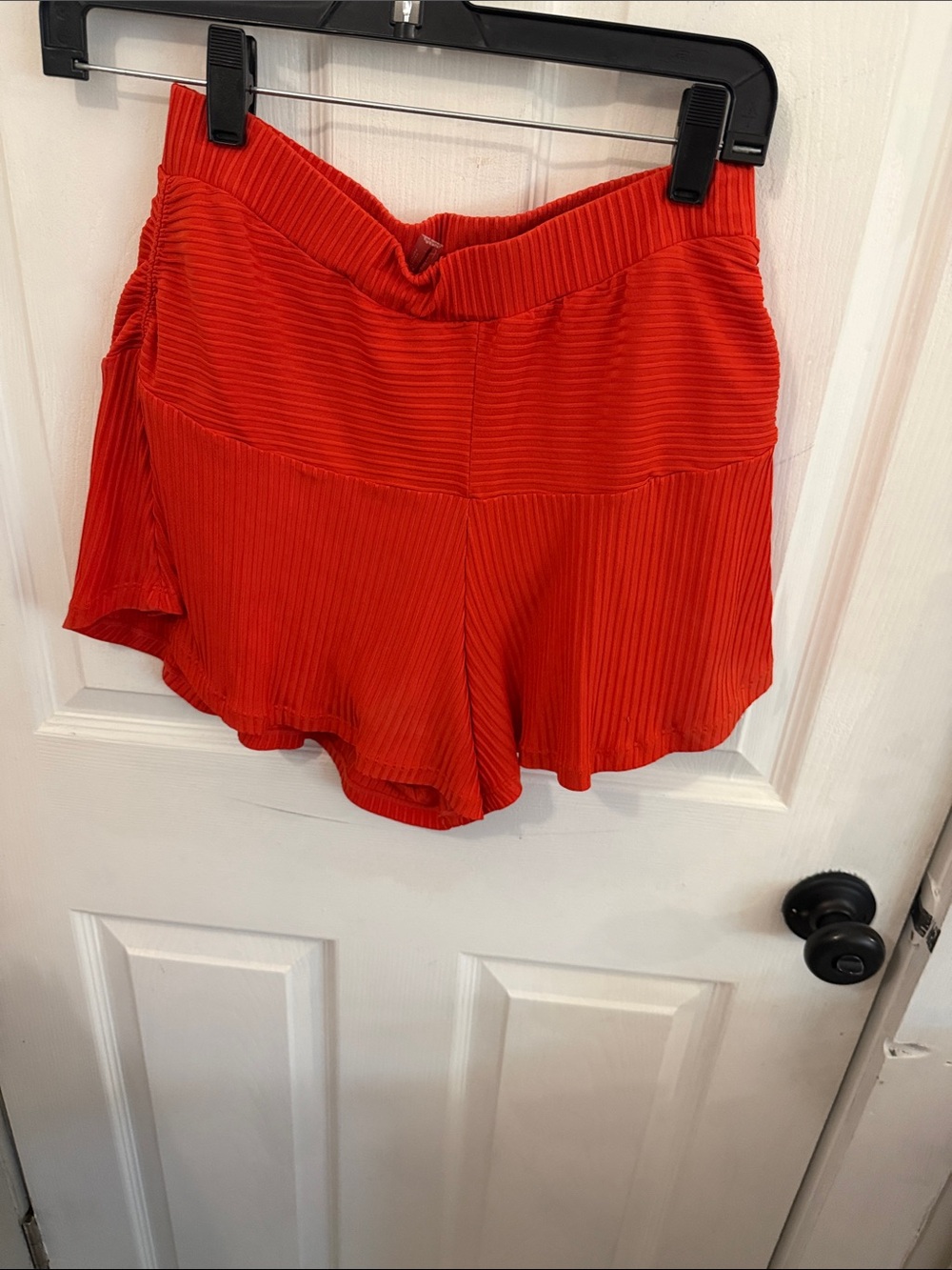 FP Movement by Free People Burnt Orange  Ribbed Shorts